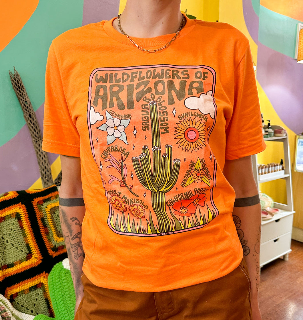 Wildflowers of Arizona short sleeve